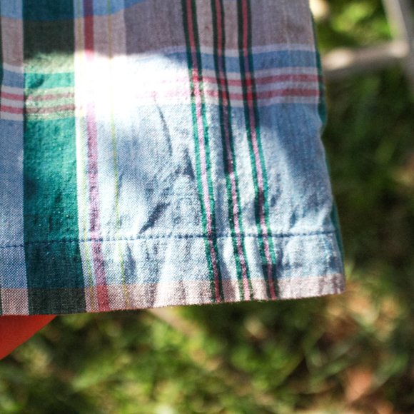 Vintage Plaid Mini Shift Dress - Picture 5 of 10